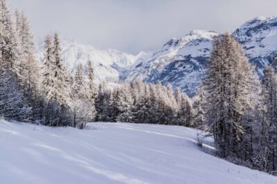 Neige dans les Hautes-Alpes