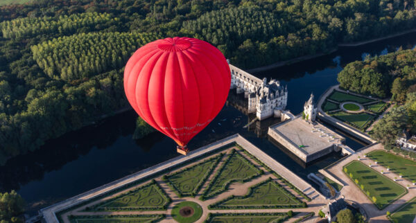 Montgolfière à Chenonceau