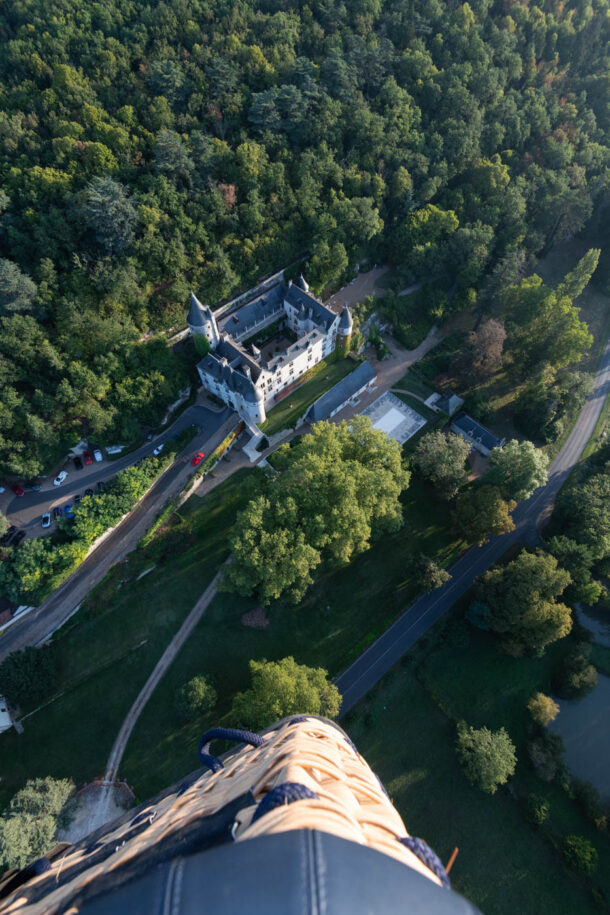 Vol en montgolfière dans le val de Loire