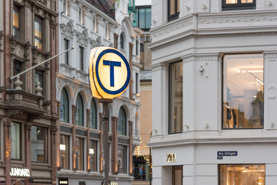 Métro d'Oslo, compris dans le city pass